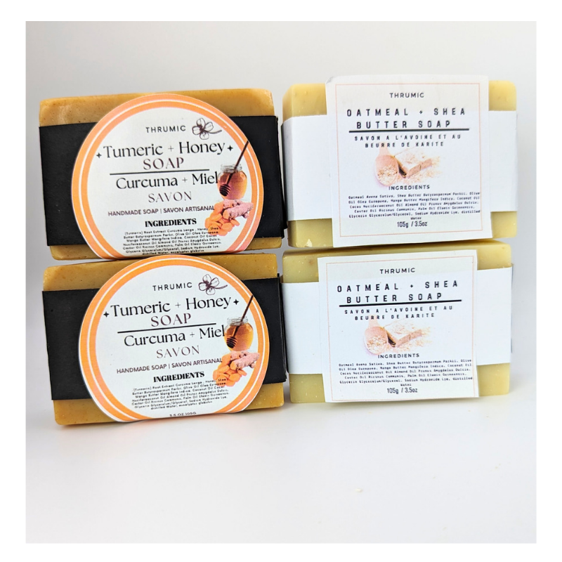 Tumeric and Honey Soap set
