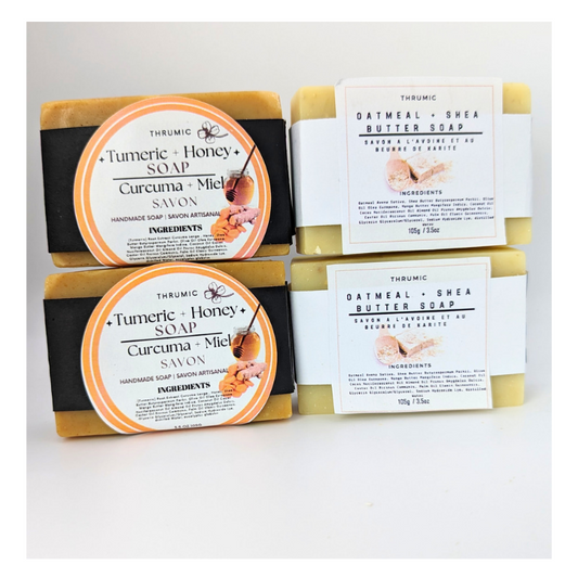 Tumeric and Honey Soap set